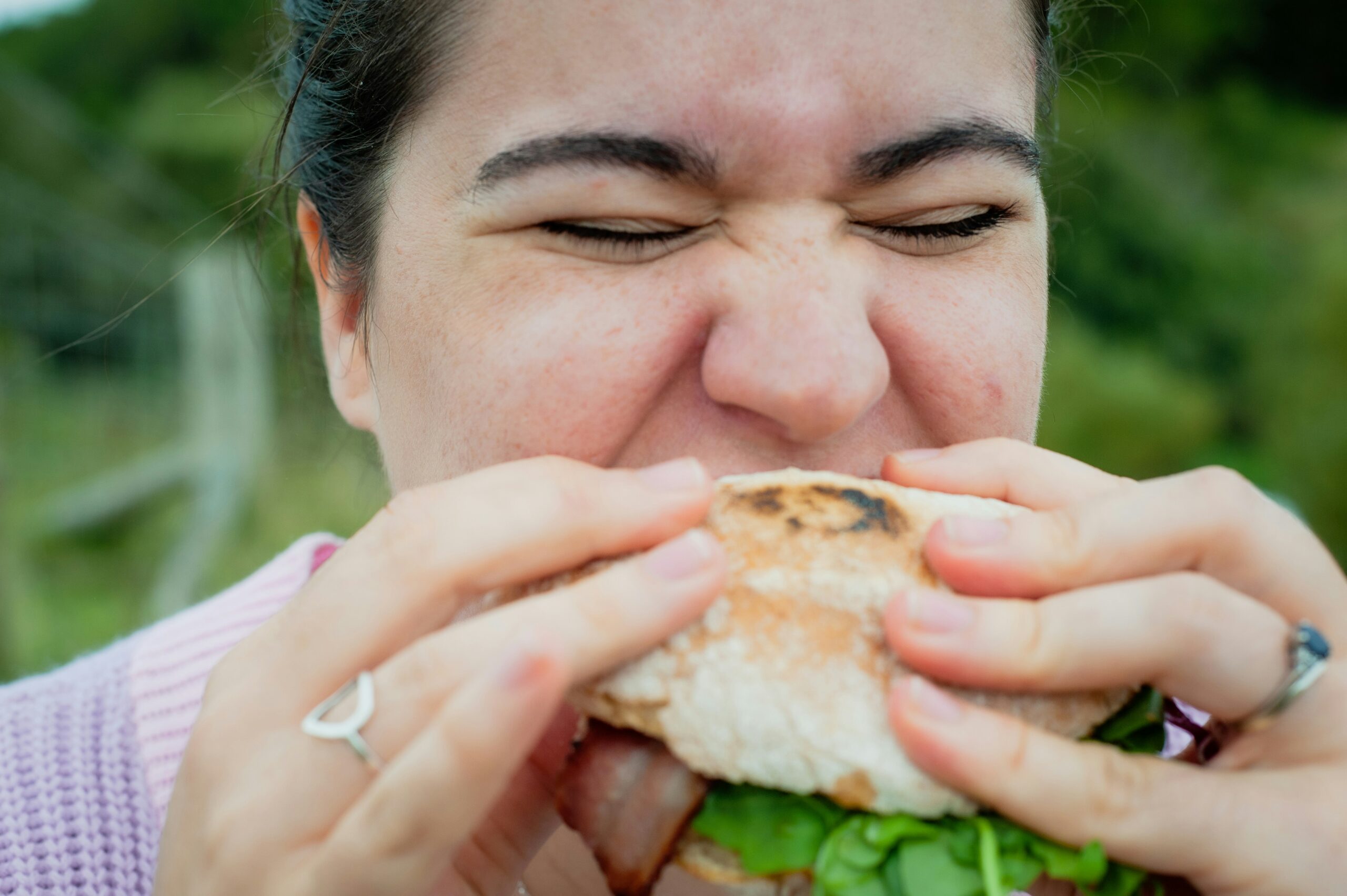 Woman food cravings emotional eating
